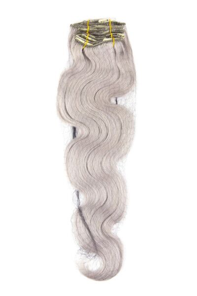Bohyme Seven Piece Clip-ins Color Grey