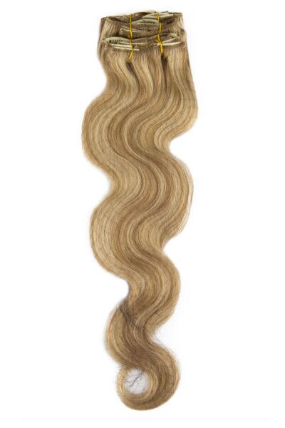 Bohyme Seven Piece Body Wave Clip-ins Color H14/BL22