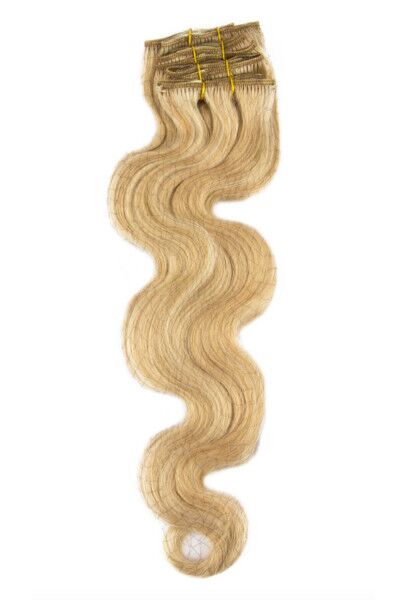 Bohyme Seven Piece Body Wave Clip-ins Color H18/BL22