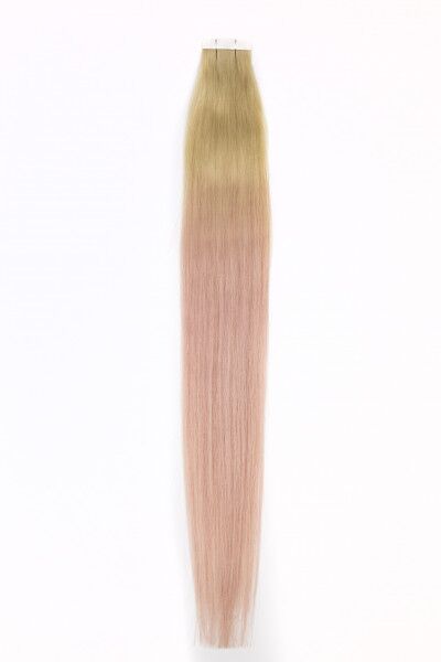 Bohyme Tape-ins Silky Straight Color Strawberry