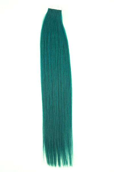 Bohyme Tape-ins Silky Straight Color Teal