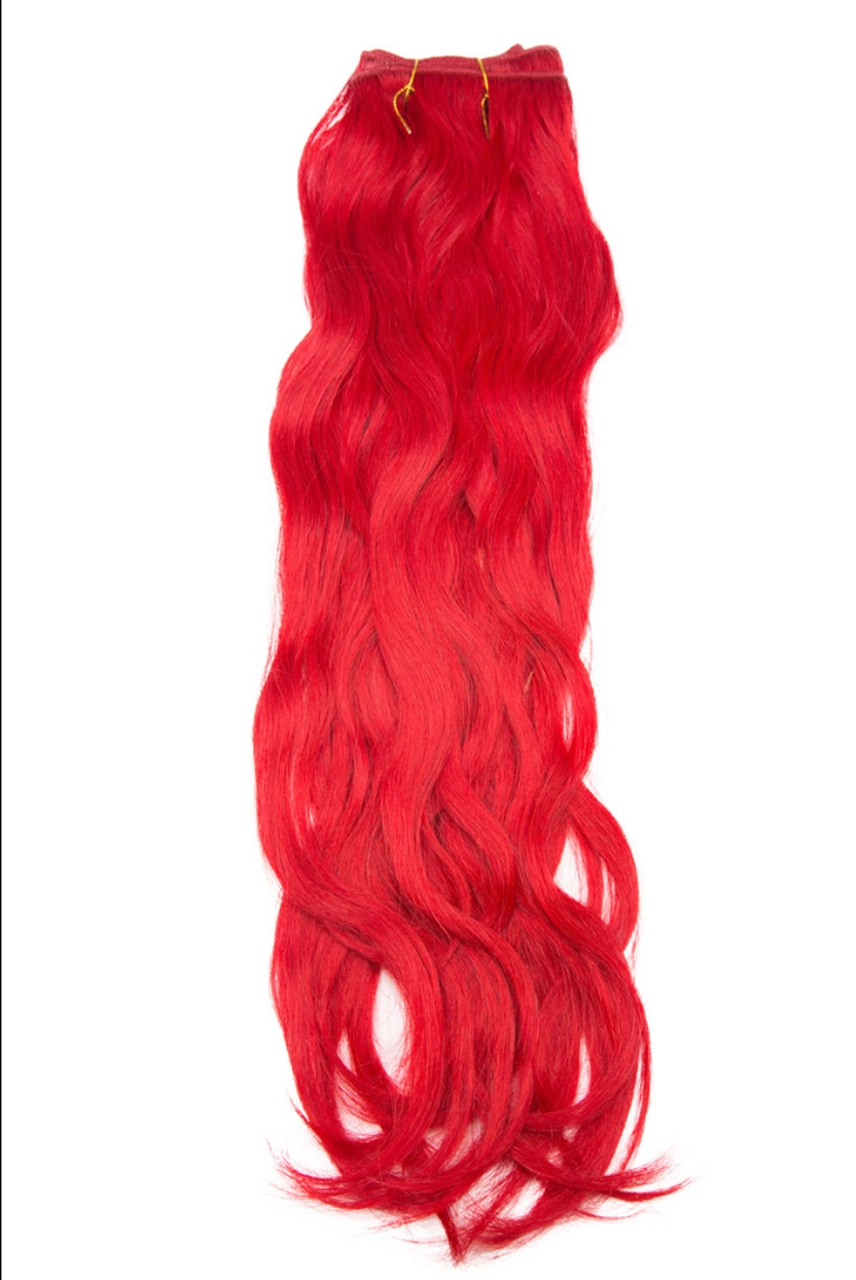 Bohyme Luxe Machine-Tied Weft Soft Wave Color Red
