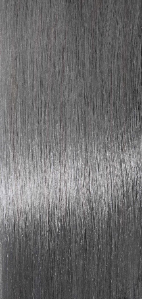 Black Diamond 7 Piece Clip-Ins Color SILVERDENIM
