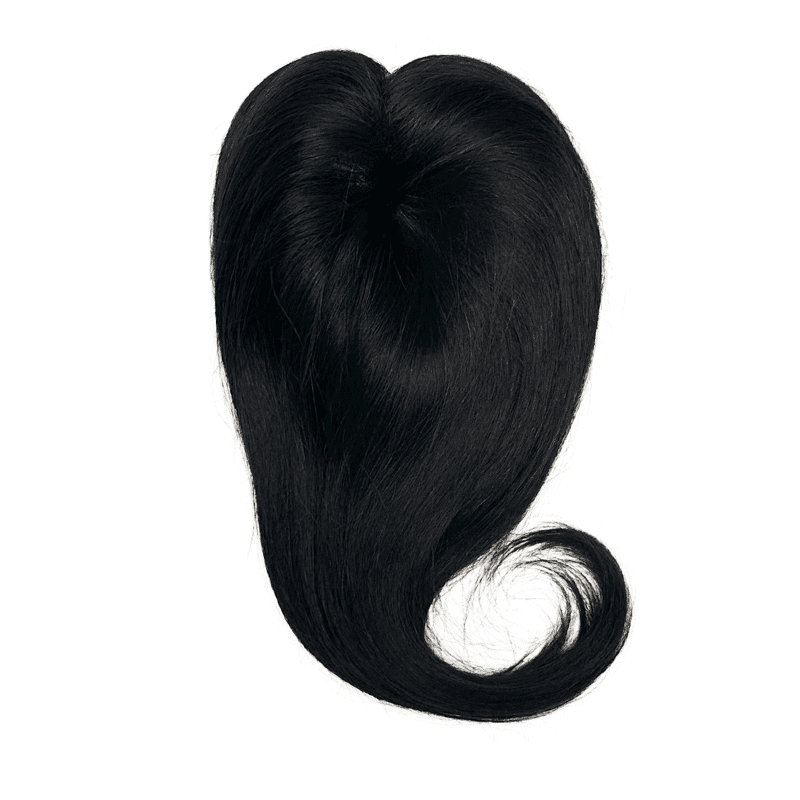 Bohyme Hand-Tied Top Piece Straight Color 1B