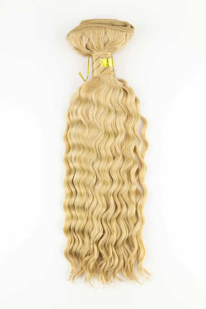 Bohyme Luxe Machine-Tied Weft Deep Wave color D16/BL22