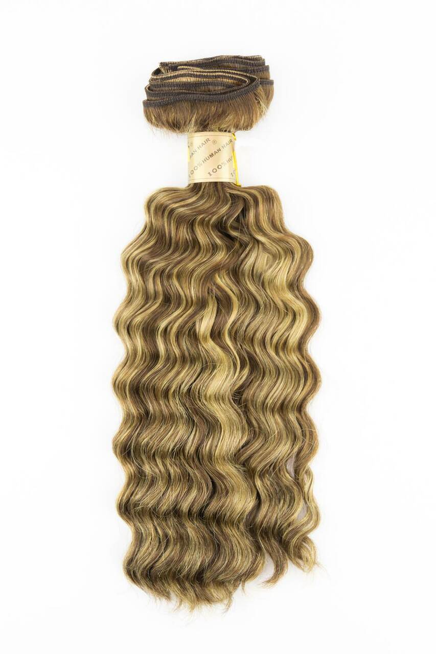 Bohyme Luxe Machine-Tied Weft Deep Wave Color D4/27