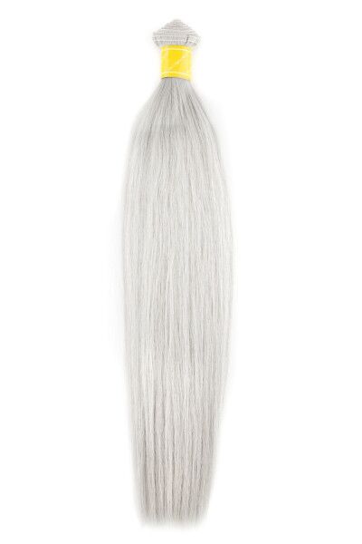 Luxe Seamless Weft Silky Straight Color Grey