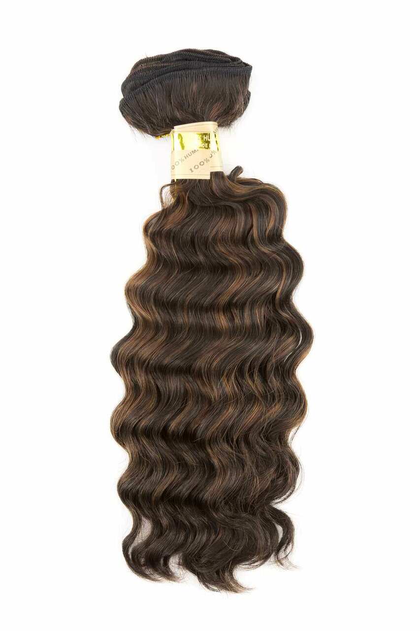Bohyme Luxe Machine-Tied Weft Deep Wave Color D1B/33